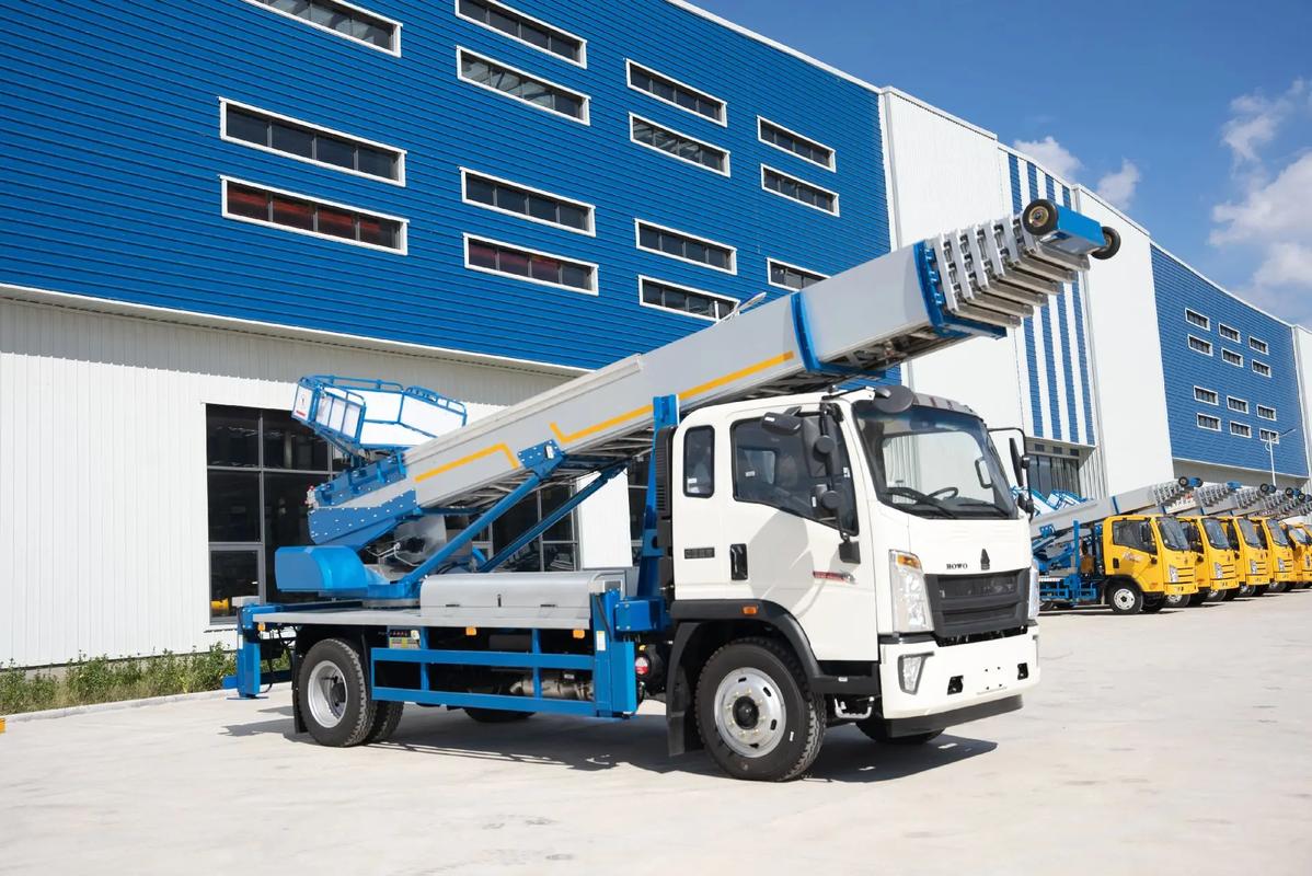 高石碑镇出租云梯车高空作业车 建筑垃圾搬运