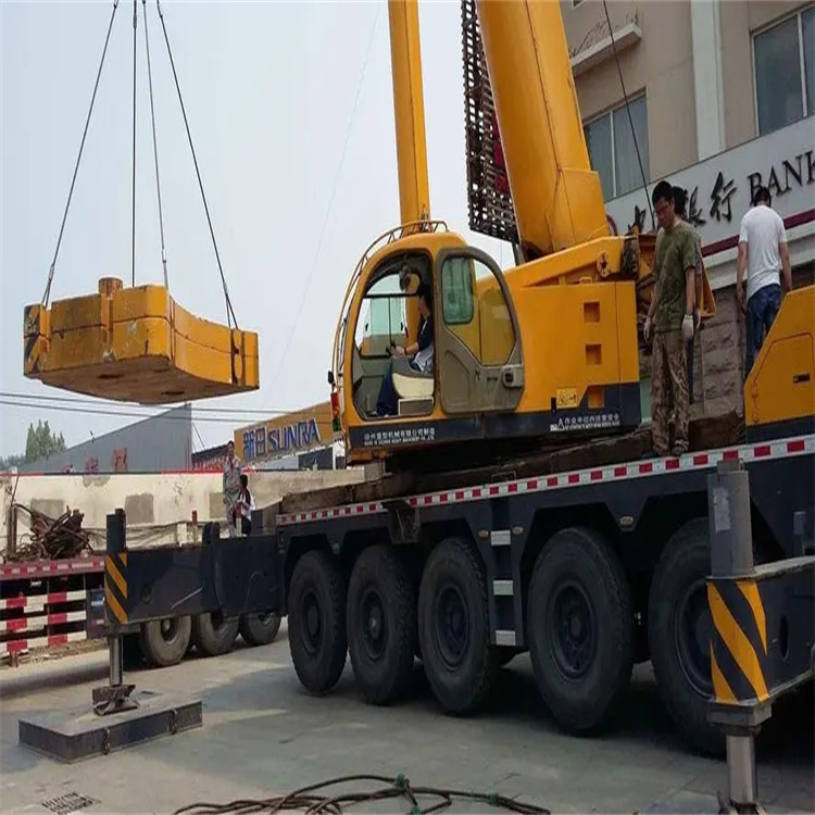 高石碑镇当地吊车出租|机器吊装|75吨|工厂搬迁服务